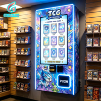 Distributeur automatique de cartes à collectionner certifié CE pour cartes de jeu et de collection avec écran tactile SDK et surveillance à distance |   Solution personnalisée