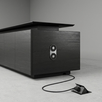Bureau d'angle modulaire personnalisé en panneaux MDF avec 3 tiroirs, bureau informatique moderne pour la maison ou le bureau