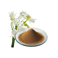 Poudre d'extrait de bulbe de lys 10:1 20:1 Extrait de fleur de lys Poudre de polysaccharide de lys