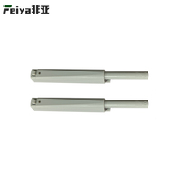Accessoires de meubles, amortisseur hydraulique carré en acier à fermeture douce, système d'ouverture par pression pour portes de placard, armoire, porte à ouverture tactile