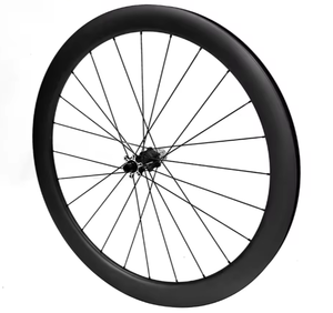 Jeu de Roues de Vélo en Fibre de Carbone T800 Léger Fabriqué en Usine, Roues de Vélo de Route à Disque 700C, Jantes Personnalisées pour Vélo de Route - Product Image 2