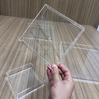 Plateau plat en acrylique transparent PMMA Plexiglas Perpex de luxe 4x6, vente en gros et en vrac à prix abordable