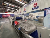 Commerciële fruit- en groentebellenwasser van roestvrij staal, industriële reinigingsmachine
