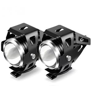 Faros Delanteros Auxiliares para Motocicleta U5, Luces LED de 12V Súper Brillantes, Luces Antiniebla - Product Image 1