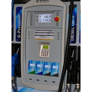 Dispensador de combustible de cuatro boquillas para gasolinera Bluesky para mini gasolinera equipo de gasolinera <span class=keywords><strong>surtidor</strong></span> de combustible - Product Image 6