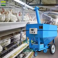 Équipement d'élevage de volailles et de bétail, projet d'élevage de poules pondeuses, mangeoire électrique automatique