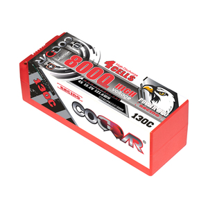 CODDAR 4S 8000MAH HV 15.2V 130C 260C 5mm mermi sert çanta RC LiPo pil için 1/8 1/10 RC araba tekne - Product Image 1