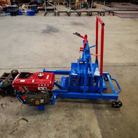 WJ 2-45D Mini fabricant de briques mobile pour projets de construction ruraux/domestiques + machine de fabrication de briques