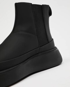 Nouveauté Bottes en <span class=keywords><strong>daim</strong></span> faites à la main de <span class=keywords><strong>luxe</strong></span> Couleur noire Mode Bottes Chelsea en cuir d'hiver pour hommes - Product Image 3