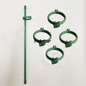 Plant Anti-lodging Support <b>Rod</b> Fixed Ring <b>Plastic</b> Clip - Product Image 1