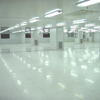 Salle blanche modulaire classe 7 Iso classe 100, salle blanche, Double porte, protection contre l'air