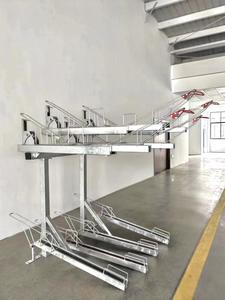 Easylift Supports de stationnement commerciaux pour vélos à gaz à deux étages faciles à garer sur deux pneus pour ranger les vélos - Product Image 2