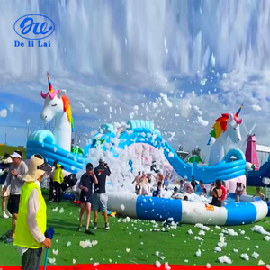 <span class=keywords><strong>Parc</strong></span> <span class=keywords><strong>aquatique</strong></span> gonflable géant mobile pour l'extérieur, avec toboggan <span class=keywords><strong>aquatique</strong></span> licorne, piscine combinée et château <span class=keywords><strong>aquatique</strong></span> - Product Image 6
