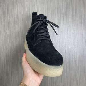 Nuevas <span class=keywords><strong>Botas</strong></span> <span class=keywords><strong>de</strong></span> senderismo <span class=keywords><strong>Dr</strong></span>. for Men <span class=keywords><strong>de</strong></span> estilo británico Versátil Suela gruesa Aumento <span class=keywords><strong>de</strong></span> altura - Product Image 3