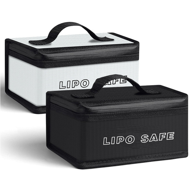 Lipo Safe Battery Storage Bag - Fireproof & Explosion-Proof Protection