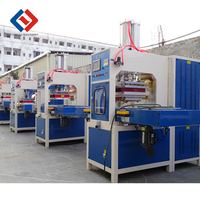 Machine de fusion et de découpe haute fréquence pour empeignes et semelles de chaussures, soudeuse plastique PVC, 8kW, 12kW, 15kW, prix usine, applications multiples