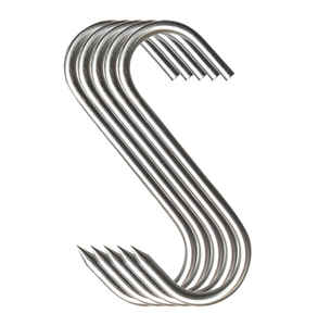 JRSGS Đồ Tể Móc Thịt Nhà Sản Xuất Đồ Tể Bằng Thép Không Gỉ Hình Chữ S 316 304 Bán Sỉ S01e19 - Product Image 1