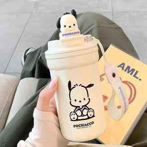 316 Stainless Steel Adults' Simple Cute Vacuum Thermos Cup with Leak-Proof Lid Eco-Friendly & <b>Large</b> Capacity - Product Image 3