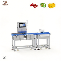 WEITA Pluimvee Gewichtssorteermachine Eend Zeevruchten Gewichtssorteermachine Vis Fruit Groente Gewichtssorteermachine Automatische Hoge Kwaliteit Voedselveilige