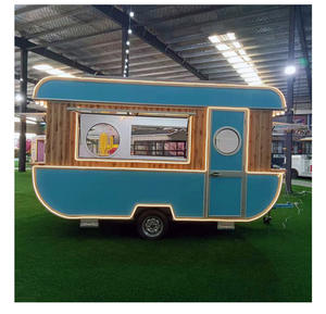 Customizable Food Trailer Van Cart With Full Kitchen Equipments For Snack Cooking And Selling At Street And Park - Product Image 6
