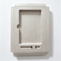 Boîte cadeau en pulpe moulée sur mesure, écologique, recyclable, pour supermarchés et produits électroniques, articles numériques