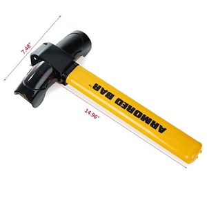 Verrou de volant <span class=keywords><strong>antivol</strong></span> en forme de T Yomiracing avec 2 clés 36x18cm <span class=keywords><strong>pour</strong></span> modèles de camions universels en acier - Product Image 5