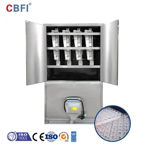 Commercial 1 ton per day Cube Ice Maker For Restaurants And Cafes In Africa