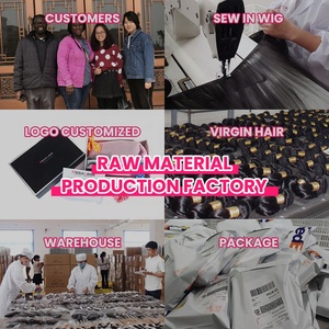 MEGALOOK 10a Mohawk Remy Nhiệt Đới Tự Nhiên Trinh Nữ Nga Sâu Kỳ Lạ Tóc Xoăn Sản Phẩm - Product Image 6