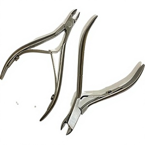 Coupe-ongles professionnel en acier inoxydable à pointe inclinée, coupe-cuticules, pour ongles des pieds et des mains, pédicure, soin des doigts, lame tranchante large - Product Image 3