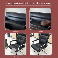 200x137cm auto-adhésif étanche résistant aux taches cuir réparation Patch autocollant PVC artificiel synthétique vinyle cuir chaise