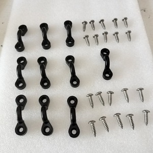 Accesorios para tiendas de campaña, gancho en forma de C con tornillo de acero inoxidable para tiendas de campaña al aire libre, barcos, kayaks, juego de 10 piezas - Product Image 3