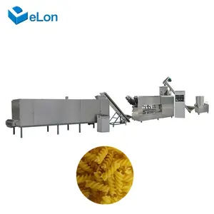 macaroni making machine/production line/processing line industrial extruded pasta macaroni spaghetti making plant