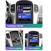Autoradio Chevrolet Captiva 2006-2011 CarPlay Android Auto Lecteur multimédia GPS Navi - Compatible DSP Stéréo 1 an
