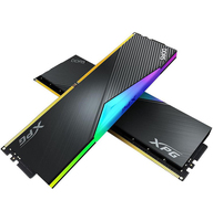 ADA-TA XPG LANCER 48GB (2 X 24GB) 6000 RGB Black/White Set 288-Pin PC RAM DDR5 6000 Desktop Memory