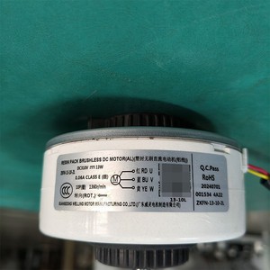 ZKFN-13-10-2L DC 13W มอเตอร์ไร้แปรงถ่านสำหรับเครื่องปรับอากาศ AUX ใช้ภายใน - Product Image 1