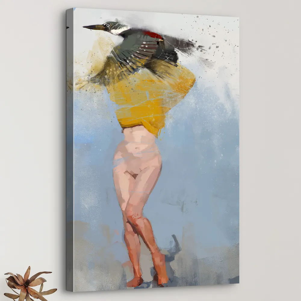 Customized Nude Girl Poster Painting Canvas Printing Wall Art Aecoration Modern Home Decoration