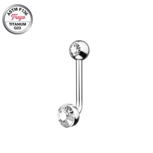 Joyas Corporales Modernas para Mujer, de Titanio en Forma de L con Zirconia, Christina Venus <span class=keywords><strong>VCH</strong></span>, <span class=keywords><strong>Piercing</strong></span> Genital Hipoalergénico, Decoración Diaria - Product Image 4