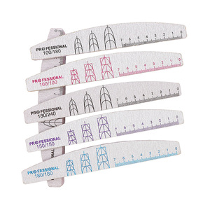 Wholesale Japan Sandpaper Personalised Nail File <strong>zebra</strong> 100/180 <strong>Limas</strong> De Unas - Product Image 1