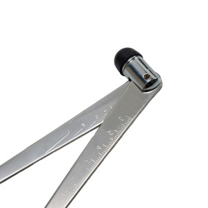 Martillo de percusión de acero inoxidable Guanlan de 14.5 cm, herramienta neurológica graduada para reflexos con punta de goma - Product Image 4