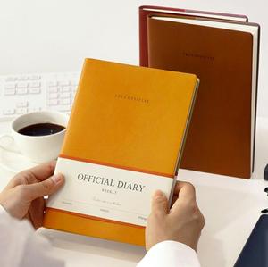 Tùy Chỉnh In Ấn A4 A5 Bìa Mềm PU Da Tạp Chí Chấm Giấy Máy Tính Xách Tay Với Túi Sau Vàng Bạc Logo Nhật Ký - Product Image 2