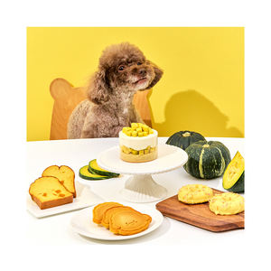 Proveedores de aperitivos de etiqueta privada, juego de fiesta de cumpleaños dulce con calabaza, ingredientes coreanos, regalo nutritivo congelado para perros - Product Image 1
