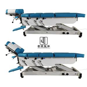 Mesa de manipulación para la columna vertebral y la <span class=keywords><strong>Pelvis</strong></span>, Camilla quiropráctica eléctrica, cama de gota - Product Image 6