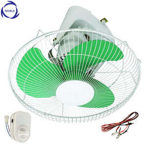 Quạt trần năng lượng mặt trời DC12V xoay tròn, gắn trần, 16 inch, 18 inch, sản xuất tại Trung Quốc - Product Image 3