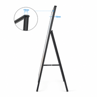 Panneau publicitaire LED lumineux de grande qualité pour trottoir, présentoir de type A, boîte à lumière pour affichage de poster sur trottoir pour magasin de détail