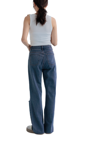 กางเกงยีนส์ผ้าย้อมสีชมพูสำหรับผู้หญิงวัสดุผ้าฝ้าย100% ผ้าย้อมสีจากจีน - Product Image 5