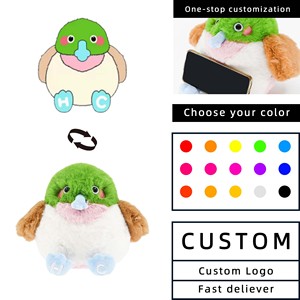 Juguete de Peluche de Diseño, Soporte para Teléfono con Forma de Cuco de <span class=keywords><strong>la</strong></span> Selva, para Coche, Escritorio, Cubierta para Caja de Pañuelos, <span class=keywords><strong>Animal</strong></span> de Peluche Personalizado - Product Image 1
