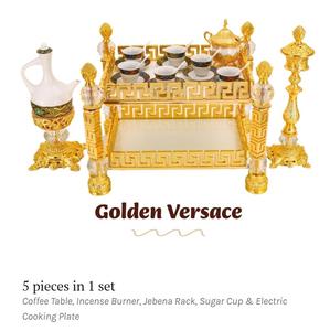 Juego de Mesa de <span class=keywords><strong>Café</strong></span> y Té de Hierro Fundido Rekebot, Diseño Nuevo y Más Popular del 2026, 5 Piezas - Product Image 2