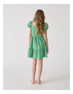 Ropa de Verano de Algodón Atractiva para Niñas, Creada con Detalles Visuales Decorativos, Textura Suave y Comodidad Relajada - Product Image 3