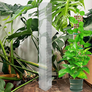 Poteau de mousse en plastique pour plantes Monstera Poteaux de plantes pour plantes grimpantes Support de plantes pour plantes d'intérieur Fonctionne avec Sphagnum Mos - Product Image 2