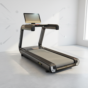 Caminadora Comercial para Gimnasio con Pantalla Táctil LCD, Accionamiento Eléctrico, Inclinación Automática, Velocidad de 0.5-25 km/h, Multifunción - Product Image 5